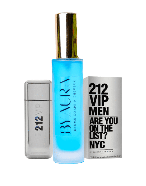 Brume cheveux et corps 212 vip homme